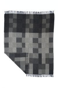 The Summer/Winter weaving pattern shows two contrasting sides—one light, one dark. In this gray and black version, it echoes the winter season, where the pale glow of short days meets the deep darkness of long nights. The shifting tones woven together reflect the quiet rhythm of winter light and shadow. Beautiful, versatile, and made with endurance in mind, our bedcovers and sofa covers are designed to enhance your home and make every space feel truly special.